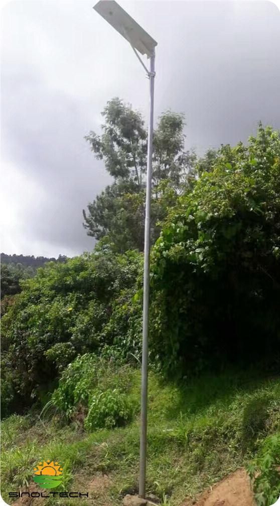 40W LED Integrated Solar Powered Streetlight System (SNSTY-240)