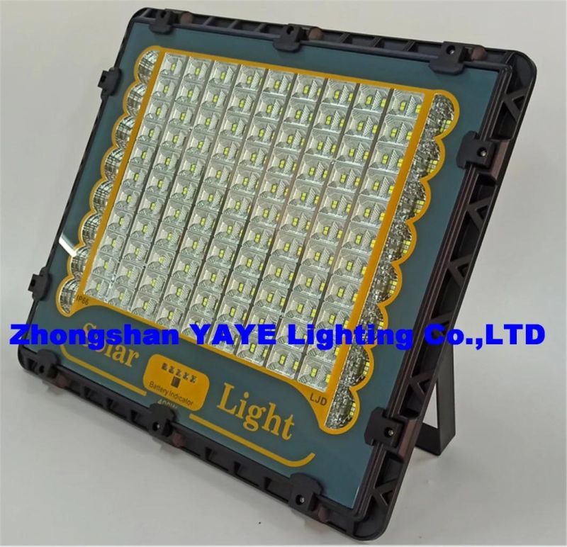 Yaye 2021 Hottest Sell High Quality Super Brightness 600W Solar LED Flood Garden Wall Garden Light with 100W/200W/300W/400W/600W Available 1000PCS Stock