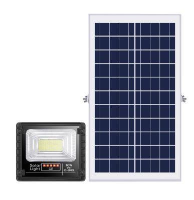 2021 Hotsale IP67 Waterproof Cold Light 6500K Die-Casting Aluminum High Lumen Solar Flood Light for Outdoor Garden Wall