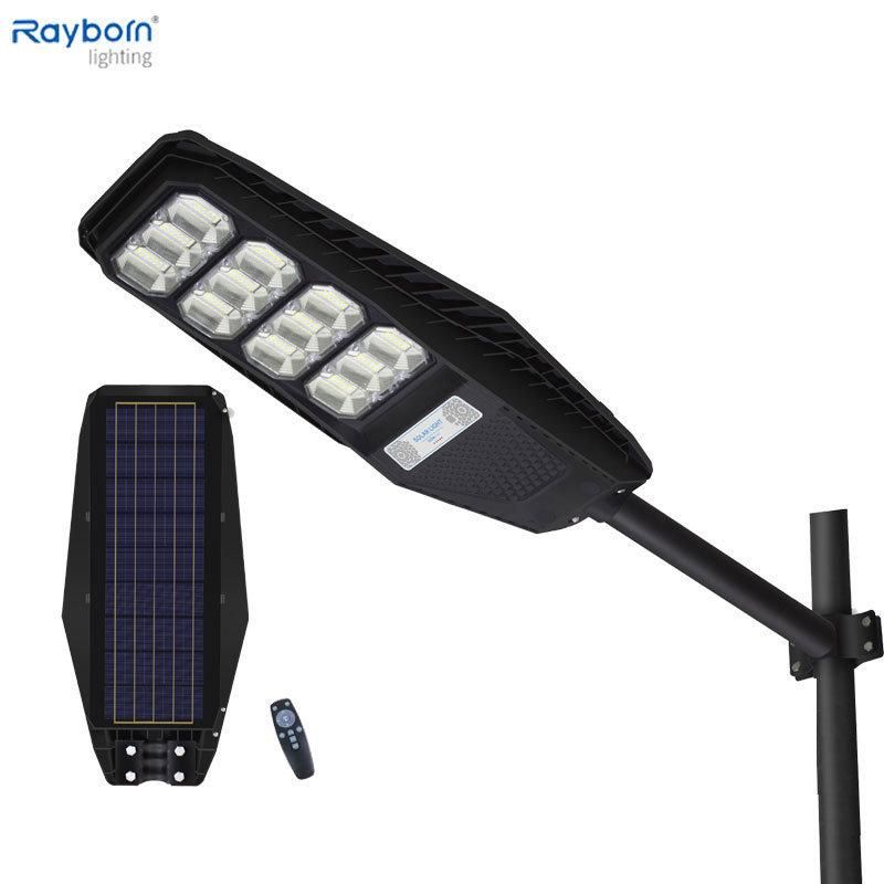 200W 300W Solar LED Street Lamp 6500K White Security LED Flood Lamp for Yard Road and Garden