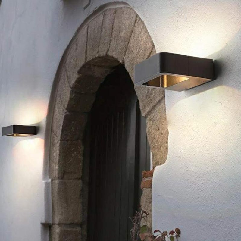 Outdoor Wall Lamps White LED Modern Wall Light