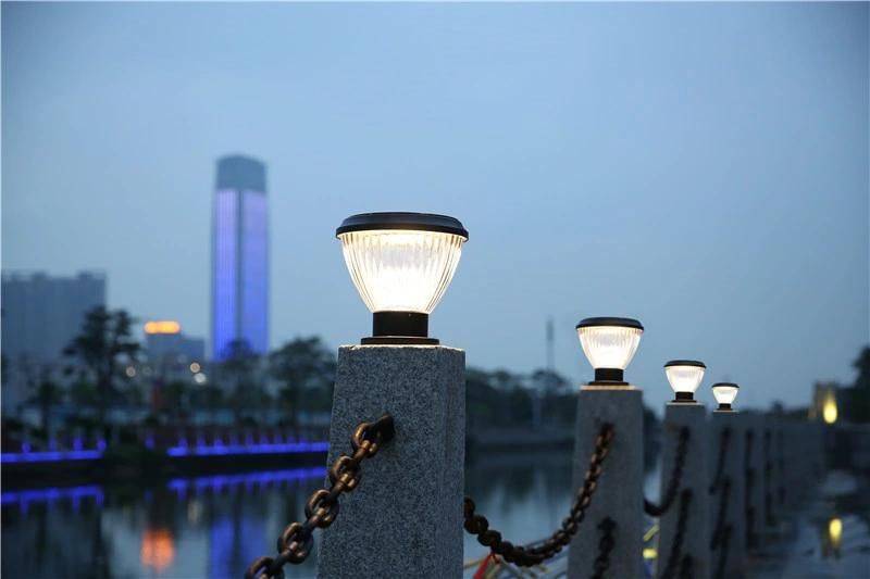 Hot Sell China Manufacture Outdoor Waterproof Decorative Solar Gate Post Pillar Light