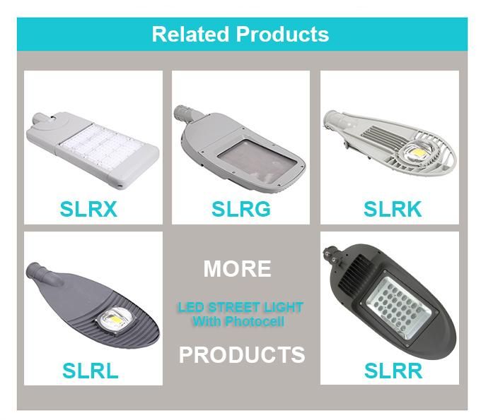 Lumileds IP65 LED Street Light Road Lamps with Photocell (SLRR27 100W)