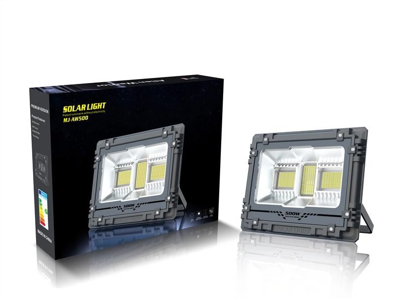 60 100 200 300 500 800W Waterproof All Die-Casting Aluminum Garden Outdoor RGB Reflector Light Solar Flood Lights