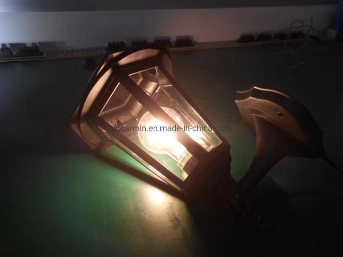 Waterproof Outdoor Glass Wall Lantern Light E27 IP44