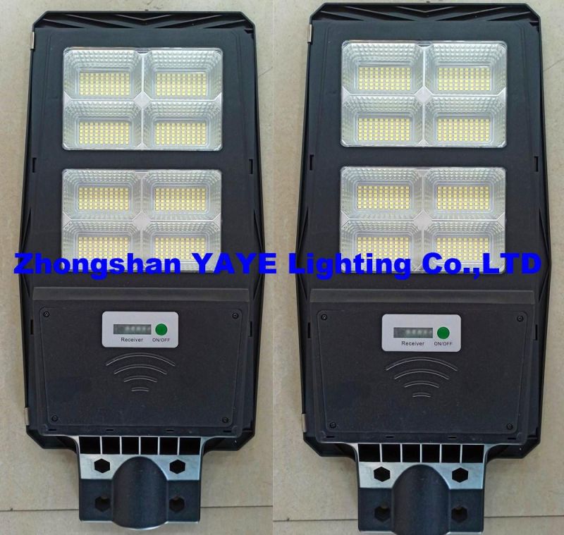 Yaye Hottest Sell 300W/400W/500W All in One Integrated Solar LED Street Road Garden Light with Best Quality & High Price -Stock 1000PCS Each Watt