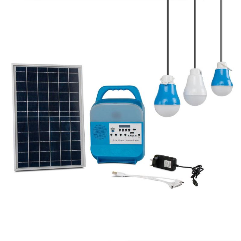 Solar Power Generation/Solar Emergency Light /Radio Bluetooth Solar System