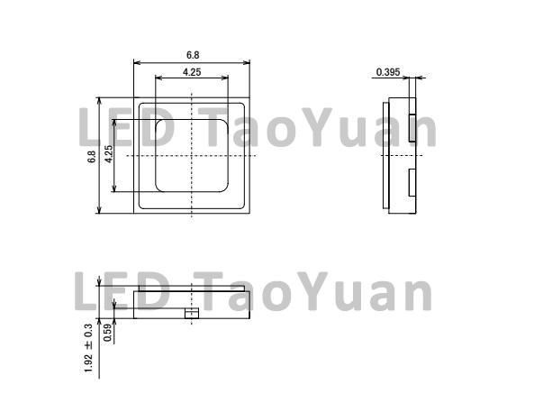 365nm 20W UV Curing LED PCB Light