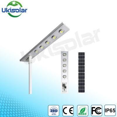 Nigeria Pakistan Spanish Solar Street Light Solar Outdoor Motion Sensor All-in-One/Integrated LED Street Garden Light