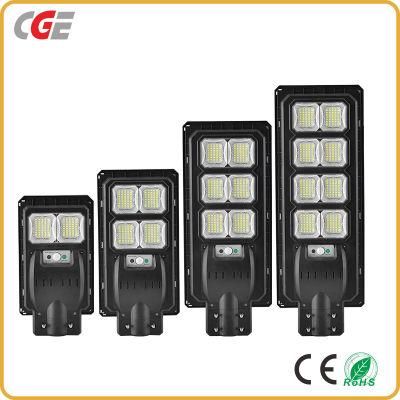 High Brightness Infrared Motion Sensoring IP65 Solar LED Street Light Garden Light