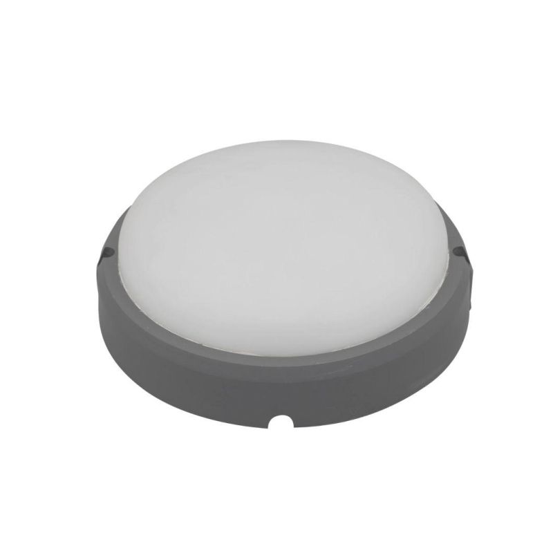 High Quality B2 Series Moisture-Proof Lamps Grey Round 18W for Corridor Bathroom Lighting