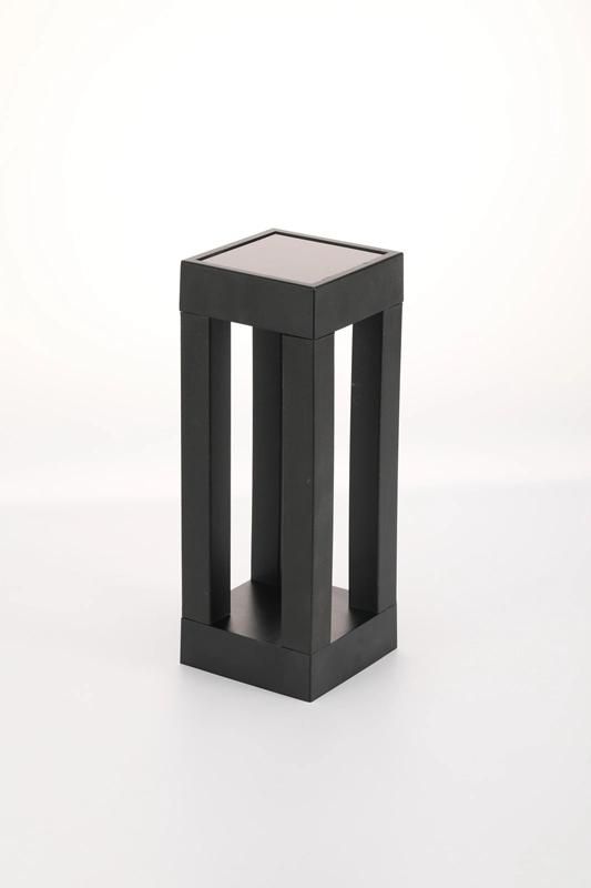 Plastic Modern Solar Bollard Garden Light