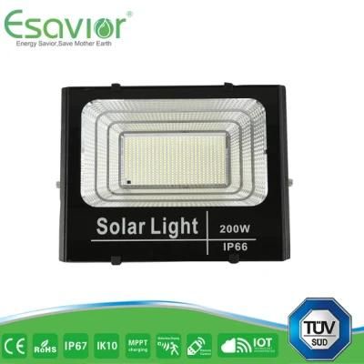 Esavior 2700lm Solar Flood Lights Jbp Series with Ik10/CE/RoHS/IP67 Certifications Outdoor Lighting