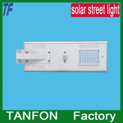 40W Toughened Glass Lampshade Solar Powered Street Lights for Quality Assurance