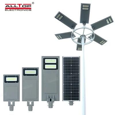 Alltop Outdoor Aluminum IP65 Waterproof 100W All in One Solar LED Street Light