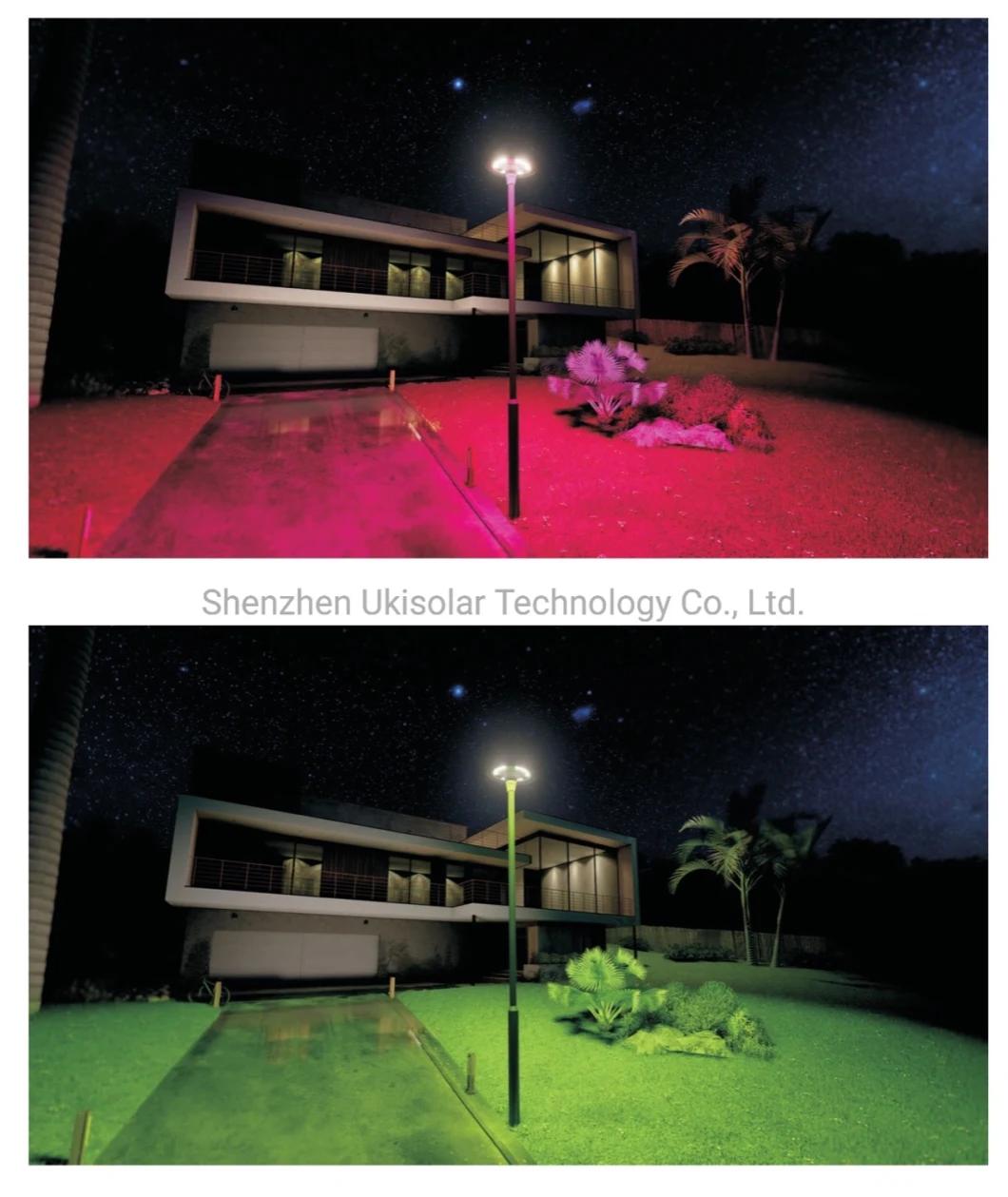 Ukisolar UFO Outdoor LED Solar Power Garden Light Manufacturers