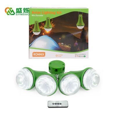 Portable Solar Power Lighting System Kits for Home
