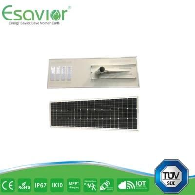 Esavior LED Lumen: 195lm/W 120W LED Light Source Solar Street Lights Solar Lights Outdoor Lighting