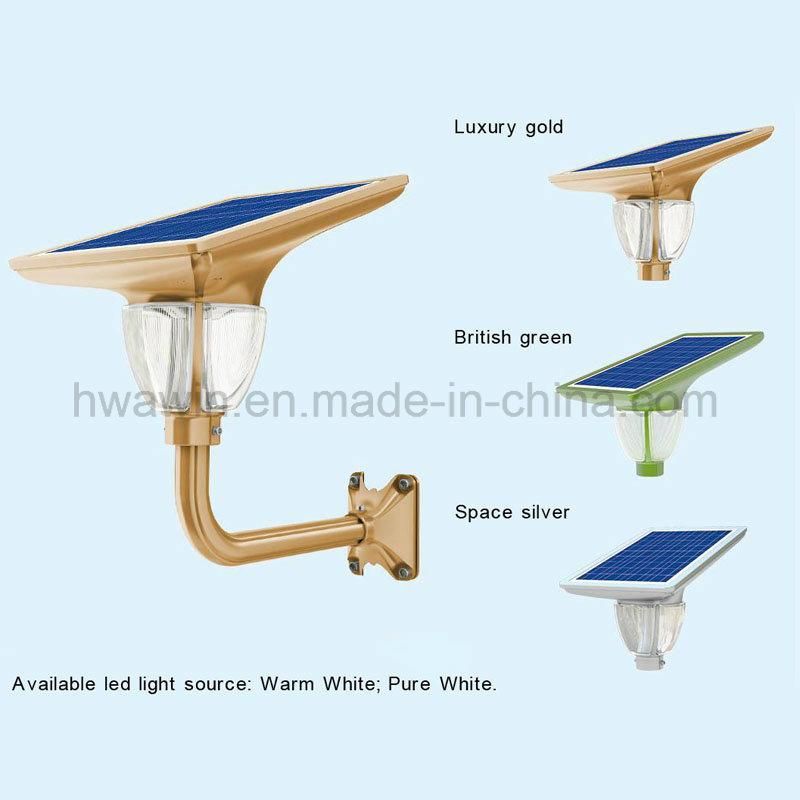 7W Beautiful High Quality Solar Garden Light Street Light