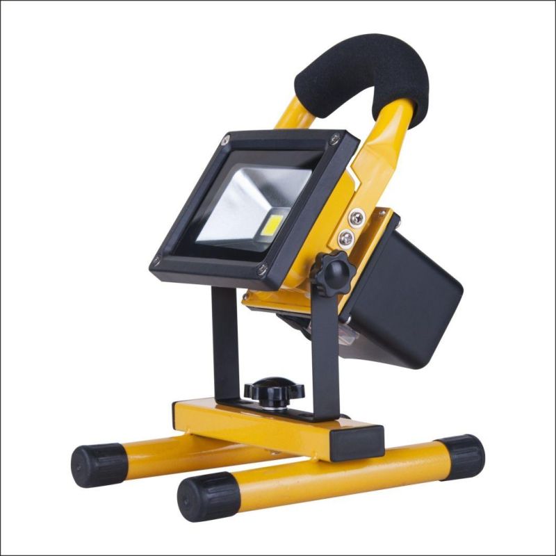 10W 2200mAh LED portable Rechargeable Floodlight