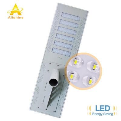 Outdoor Pole Mounting Time Control 120W LED Chips Solar Light