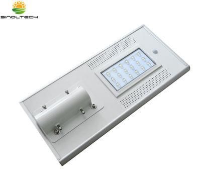 Tube Mounting All in One Design 18W LED Solar Street Light with (SNSTY-218)