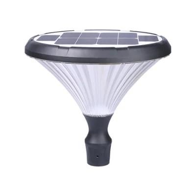 Newsky Power OEM Outdoor Aluminum 25W Mono Warm White LED Solar Garden Courtyard Lights