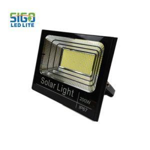 200W Solar Flood Light for Garden Street Light