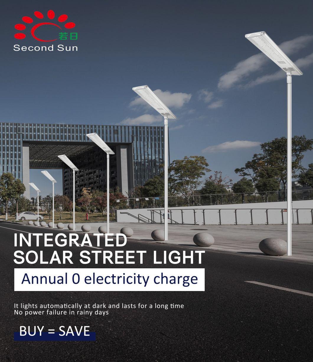 IP65 Waterproof Outdoor Solar Light 60W 80W 100W All in One Integrated LED Solar Street Light