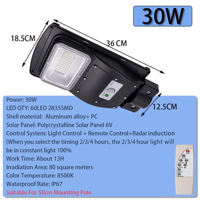 30W40W60W90W Solar LED Exterior Light (RS7060B)