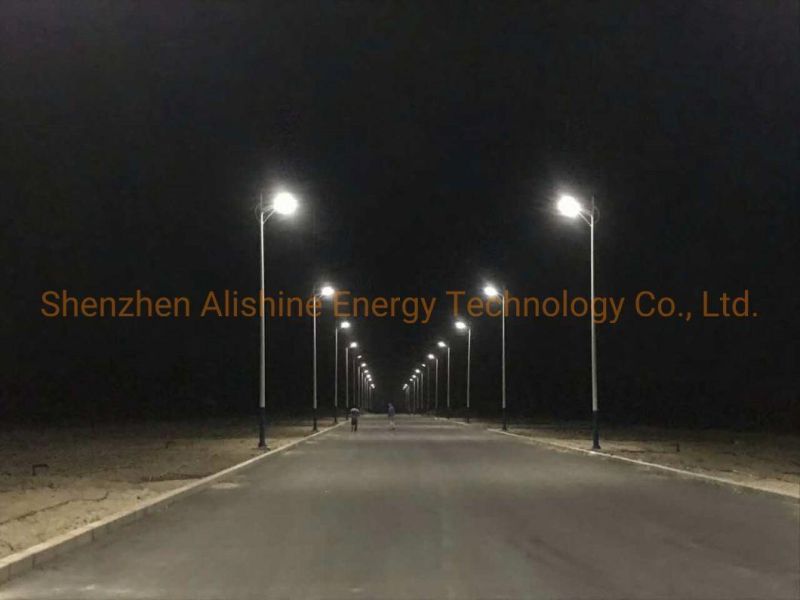 80W Integrated Outdoor Motion Sensor LED Solar Street Light