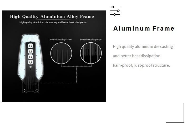 25W Casting Aluminum Housing Sensor Remote Control Solar LED Light