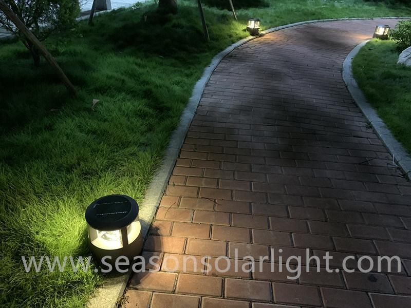 Classical Style LED Lighting Die Casting Alu. Outdoor Landscape Garden Solar Light with LED Light