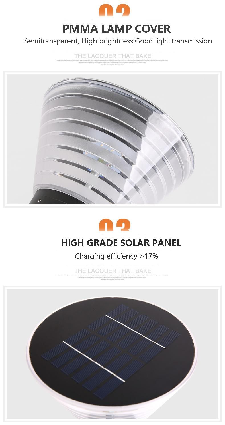 2020 New Style Solar Outdoor Lights for Garden Decoration