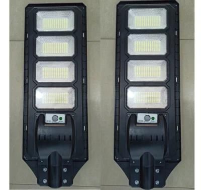 Yaye 2022 Hottest Sell 200watt All in One Solar LED Street Road Wall Garden Light with Remote Controller/Radar Sensor 500PCS Stock Each Watt