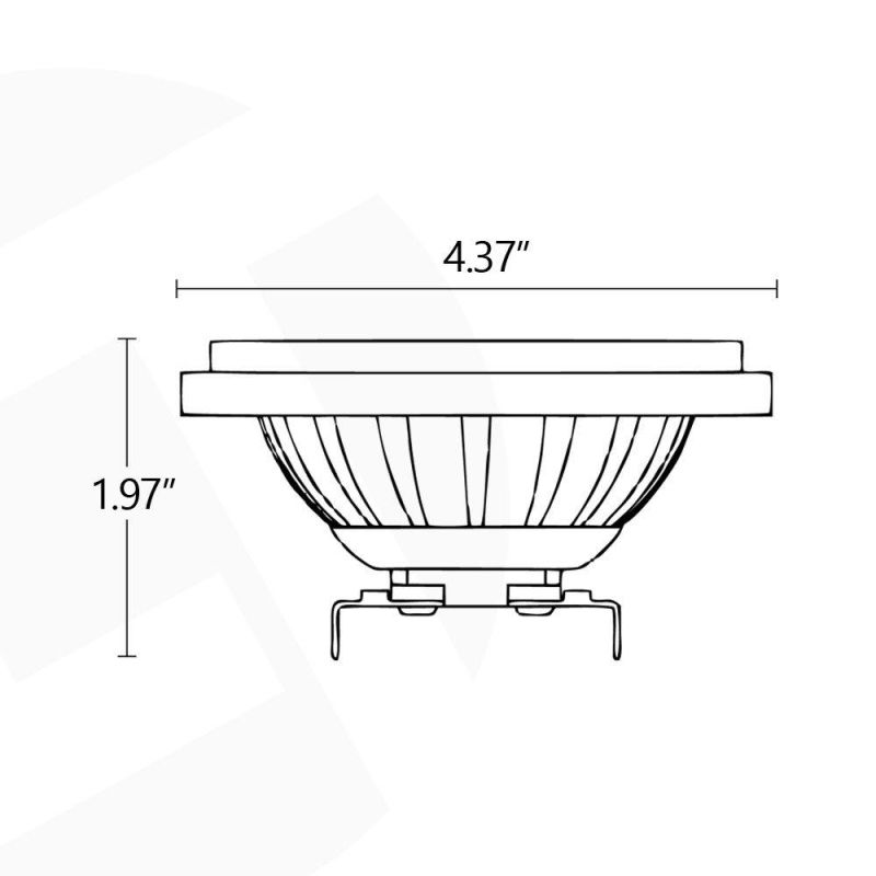 Landscape LED PAR36 RGBW Flat Pin
