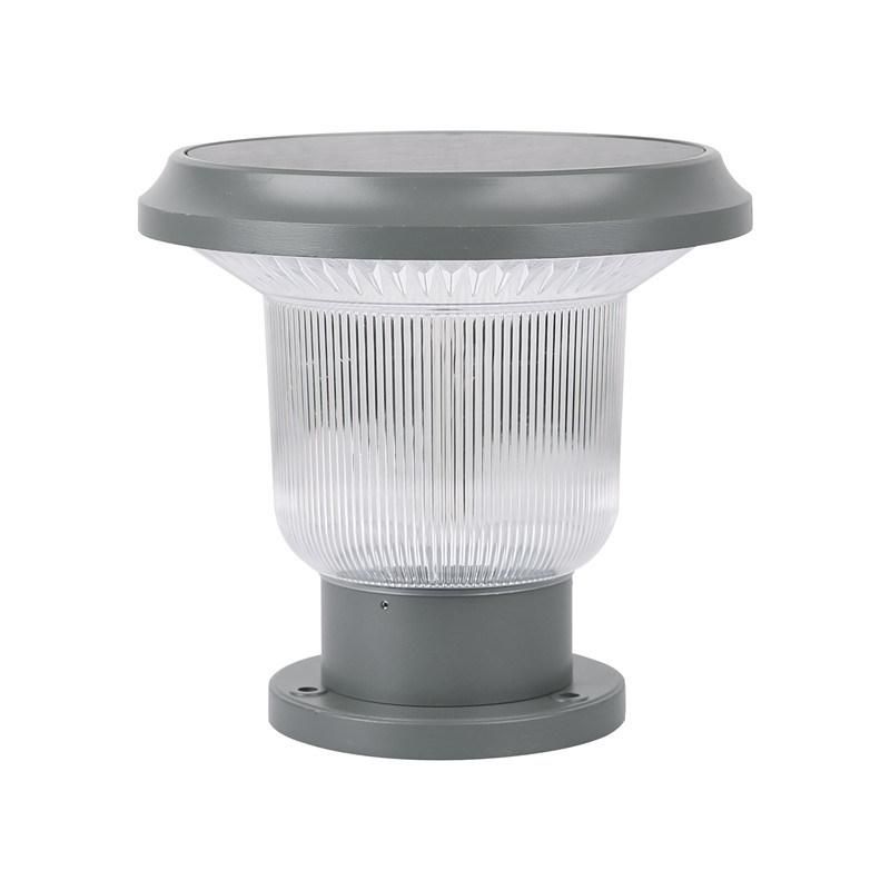 LED Gate Deck Fence Post Cap Lamp Outdoor Waterproof Solar Pillar Light