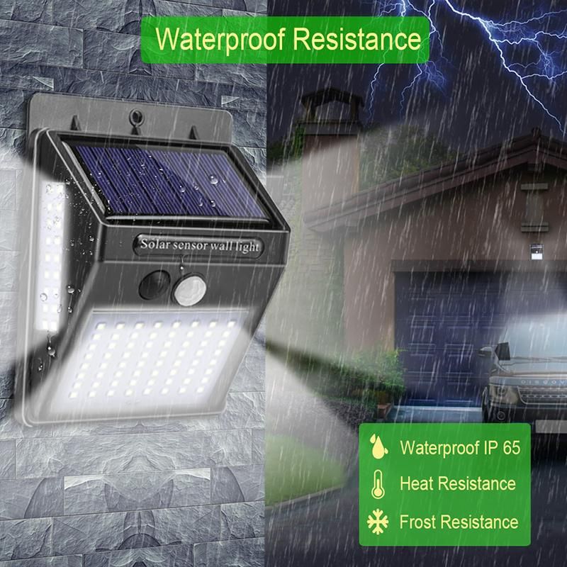 PIR Motion Sensor 100 LED Solar Lamp