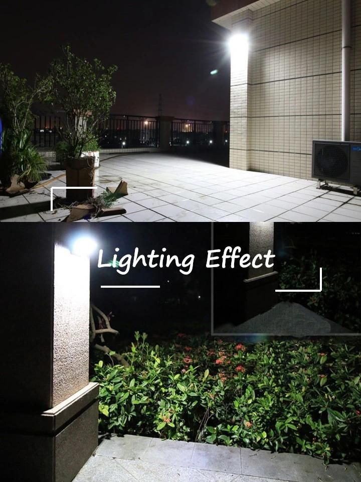 48 LED Outdoor Motion Sensor Power Street Solar Light Pole for Bracket Wall