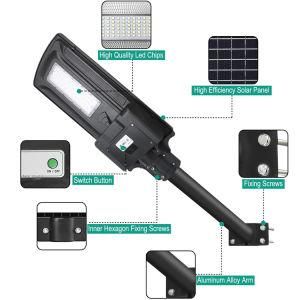 LED Solar Sensor 100W Wall Light Garden Yard Lamp Outdoor Waterproof Solar Motion Sensor Light