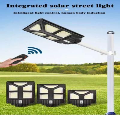 Hot Products Solar Street Lights Die Cast Pathway Light All in One Die-Cast Aluminum Outdoor Solar Lights with Remote Controll