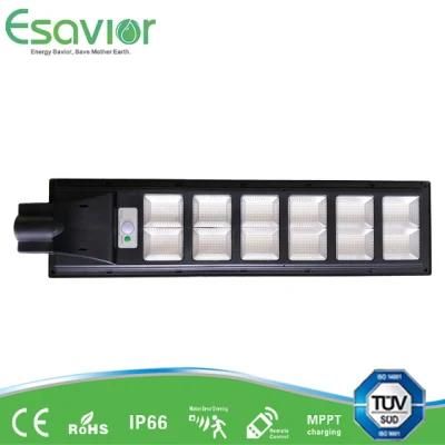 Esavior Solar Powered 180W All in One Solar LED Light Street Light Motion Sensor Energy Saving Outdoor Light