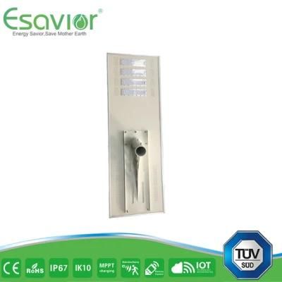 Esavior Customized Angles 120W LED Light Source Solar Street Lights Solar Lights Outdoor Lighting