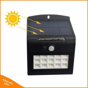 4 Working Modes Solar Motion Sensor Wall Light 15 LED Garden Outdoor Security Lamp