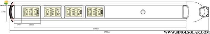 Sinoltech All in One Design 40W Solar Outdoor Lighting (INL-40W)