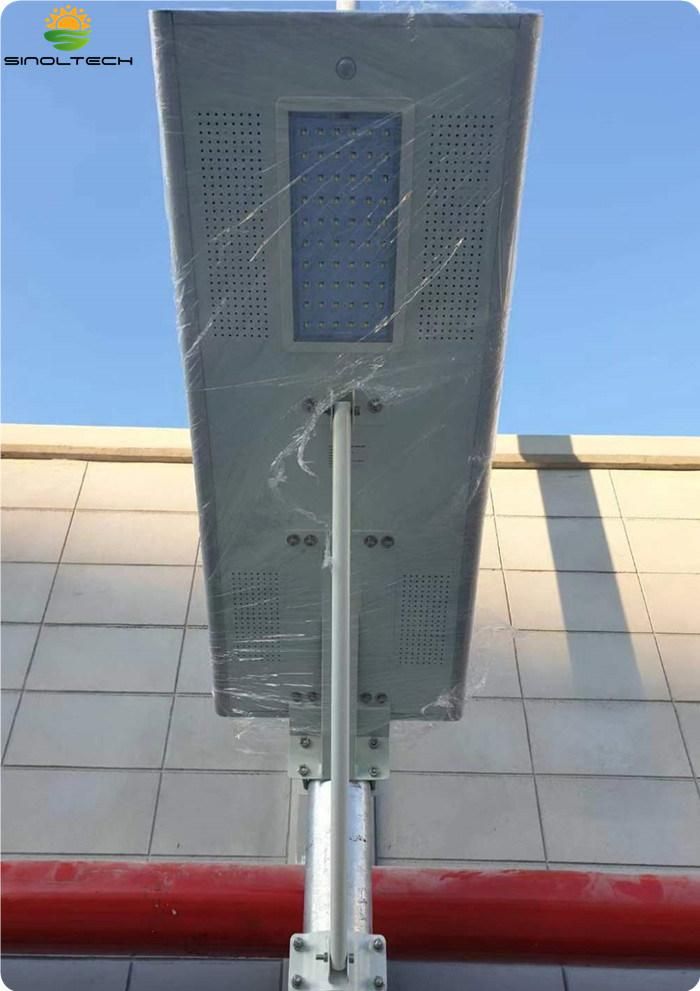 APP Control 50W LED Solar Street Lamps Powered by 85W Solar PV (SNSTY-250)