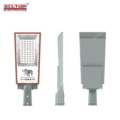 Alltop New Product Aluminum Waterproof IP65 Street Light 100 200 W Outdoor Split LED Solar Power Streetlight