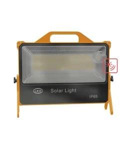 Outdoor Solar Flood Lights with Adjustable Solar Panel and Remote Control