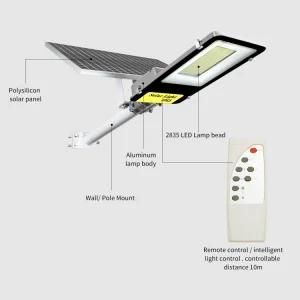 Aluminum OEM Carton Package 350*630*17mm Lights Solar Street Light with RoHS