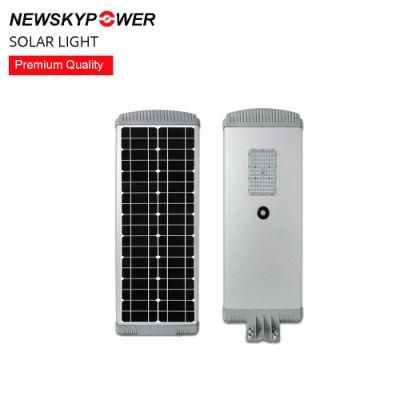 High Power 40 Watts LED Integrated Solar Street Light with Motion Sensor